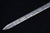Handmade Stainless Steel Sword With  Black Artificial Fake Leather#1012