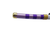 minikatana one piece Roronoa Zoro Nidai Kitetsu black purple knife keychain clasps pop-up 8.9" Great sword key ring toy katana stand#1222