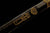 Handmade High Carbon steel Chinese Sword With Black Sheath#1250