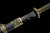 Handmade Manganese steel Chinese Sword With Bronze HIlt#1285