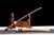 Handmade Wooden Wakizashi Rose Wooden Blade Practice Wakizashi With Burlywood Scabbard #1464