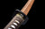 Handmade Wooden Tanto Rose Wooden Blade Practice Tanto With Black Scabbard #1460