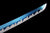 Handmade Japanese Spring Steel Short Tanto  Sword With Blue Flame Blade #1444