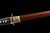 Handmade Japanese Damascus Steel Short Straight Tanto  Sword With Red Blade #1408
