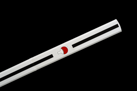 Lightsaber Katana NARUTO Sasuke Kusanagi Sword Bamboo Wood Anime Katana White#1304