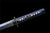 Handmade Damascus steel Chinese Sword With Black Sheath#1394