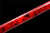 Handmade Manganese steel Chinese Sword With Red Sheath#1342