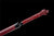 Handmade Manganese steel Chinese Sword With Red Sheath#1319