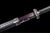 Handmade Manganese steel Chinese Sword With Black Sheath#1351